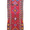 Vintage Berber Area carpet with red color 3x9ft