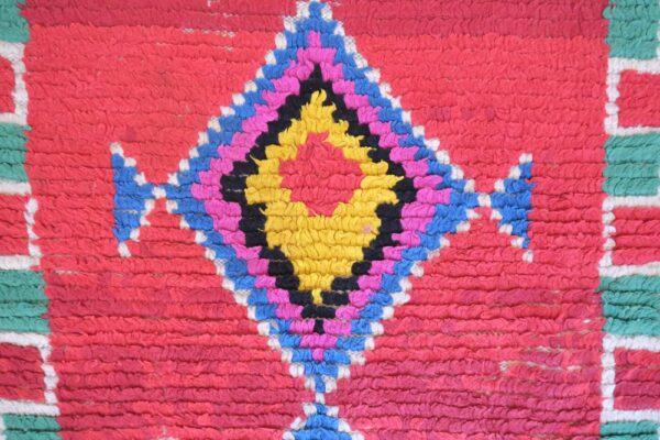 Colorful Berber Area Carpe­t