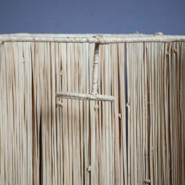 moroccan raffia wall lamp by Bazar Tifinagh