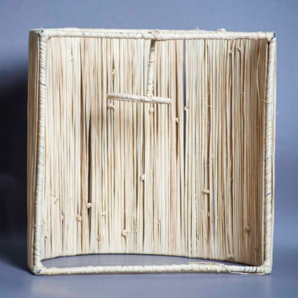 moroccan raffia wall lamp by Bazar Tifinagh