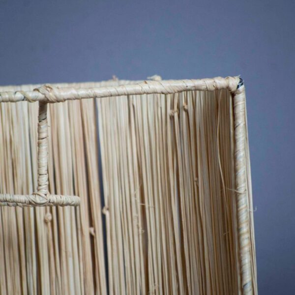 moroccan raffia wall lamp by Bazar Tifinagh