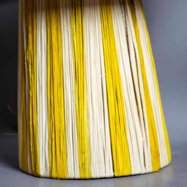 Moroccan Table Lamp Raffia Beige and Beige - Image 2