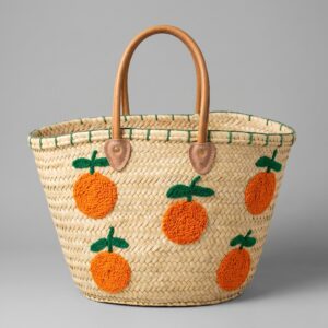 straw hand bag