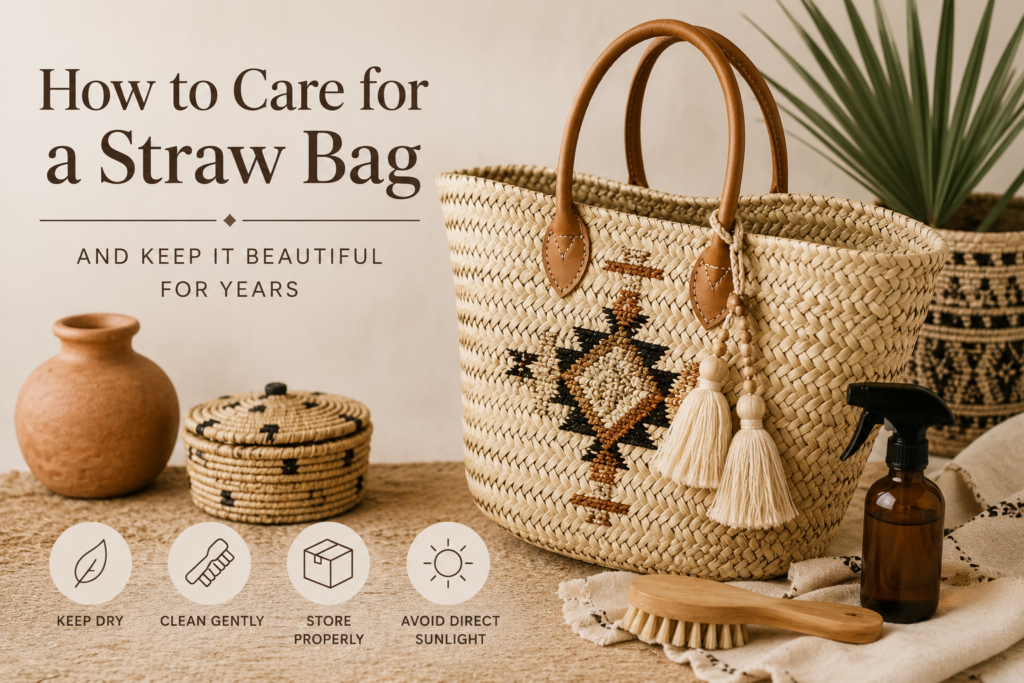 How to Care for a Straw Bag and Keep It Beautiful for Years