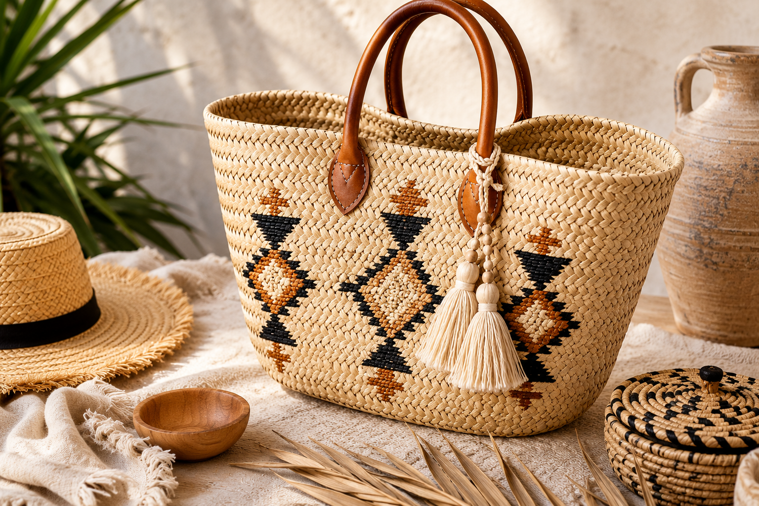 How to Care for a Straw Bag