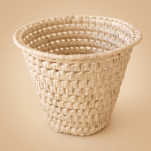 Palm Leaf Planter Basket