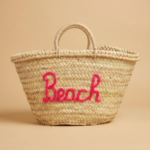 Straw Beach Bag